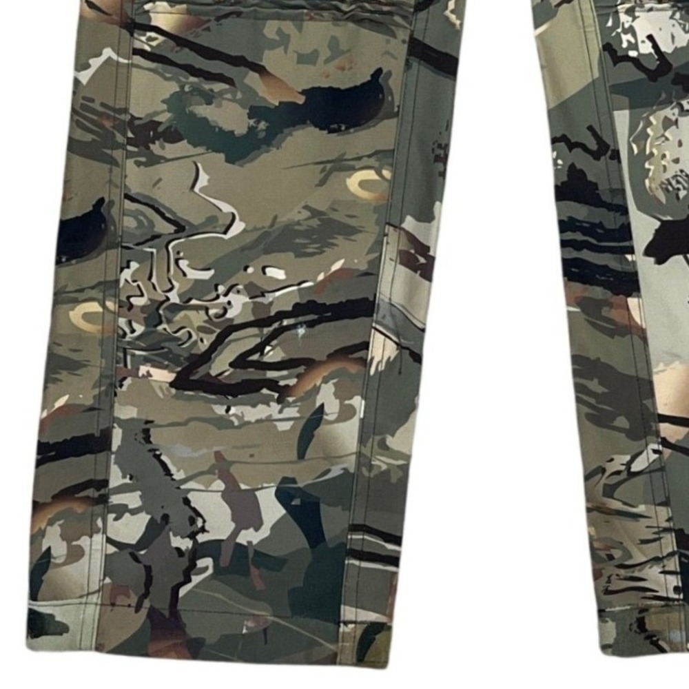 Under Armour Ridge Reaper Raider HD Pant Mens M Camo Flex Knee Stretch Waistband - Picture 3 of 16